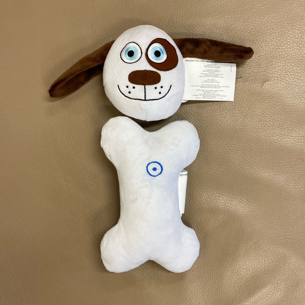 Hide and Seek Toy Dog and Bone - Battery Operated by Avon Products Inc